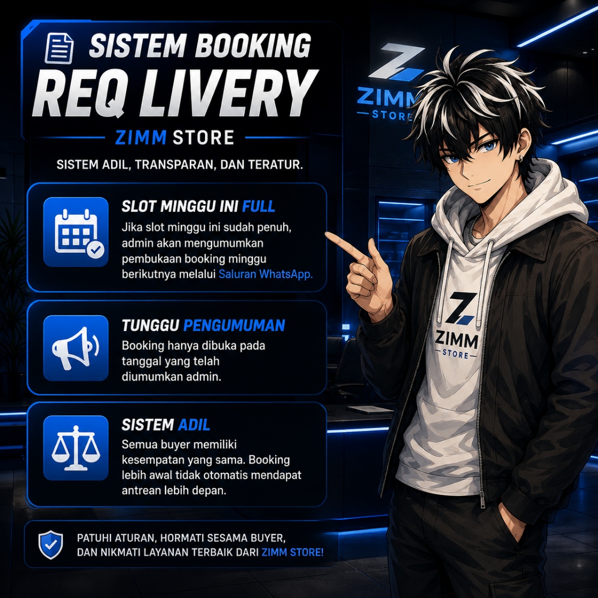 Sistem Booking Req Livery